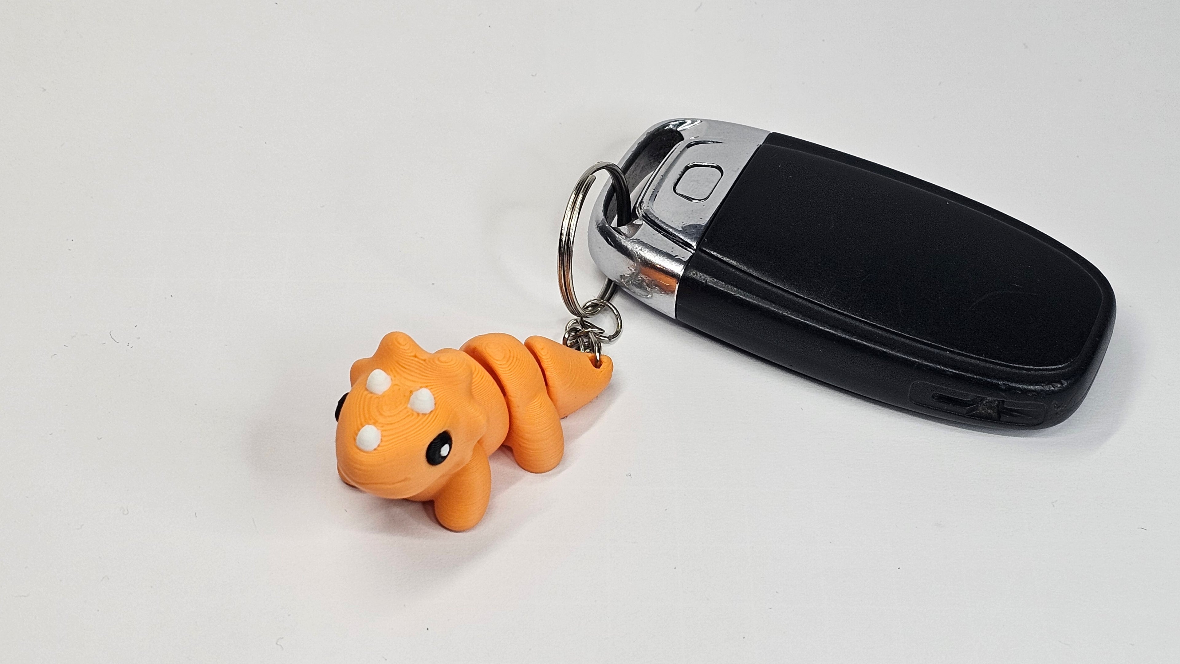 Schlüsselanhänger Triceratops