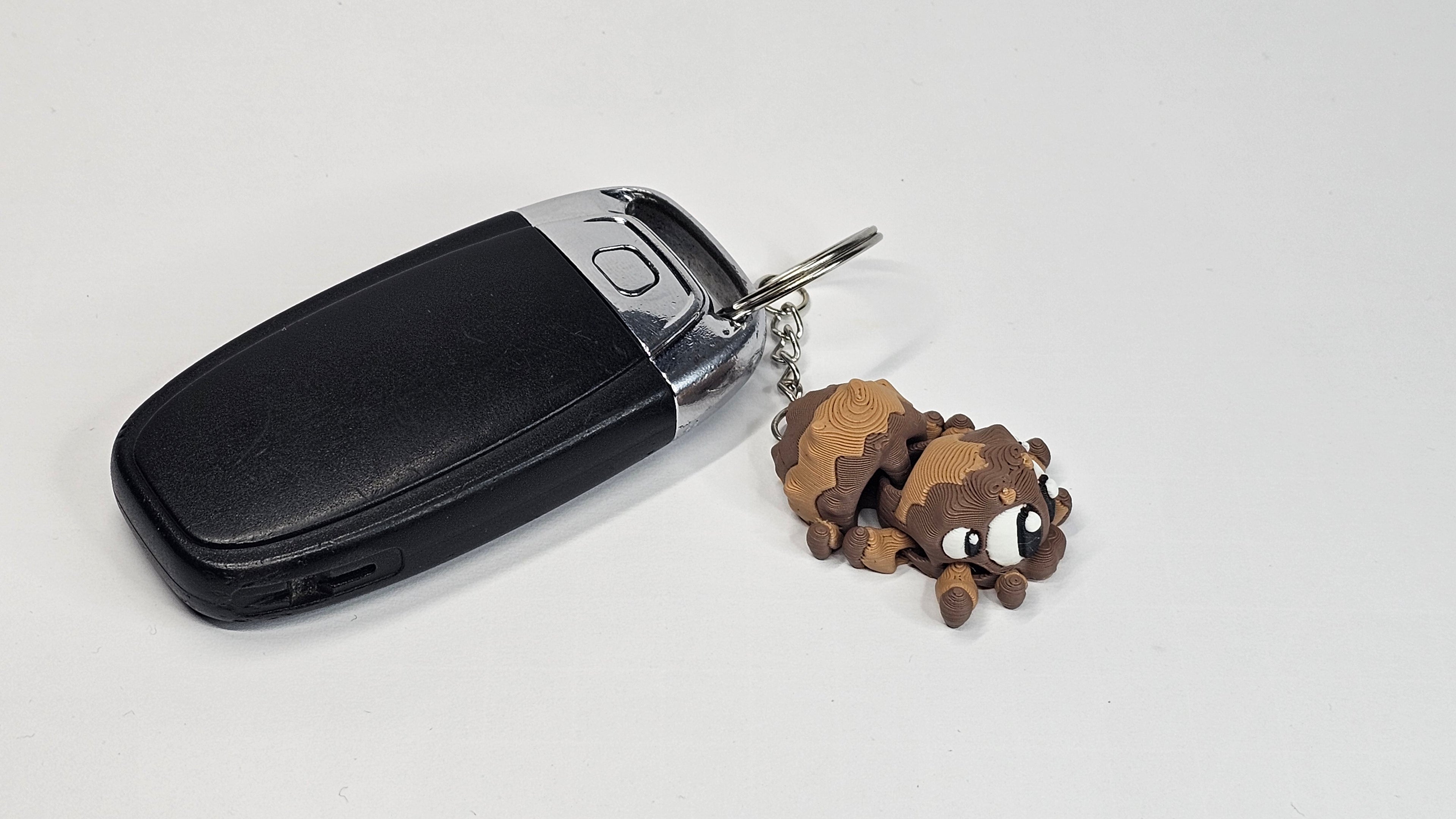 Schlüsselanhänger Spinne