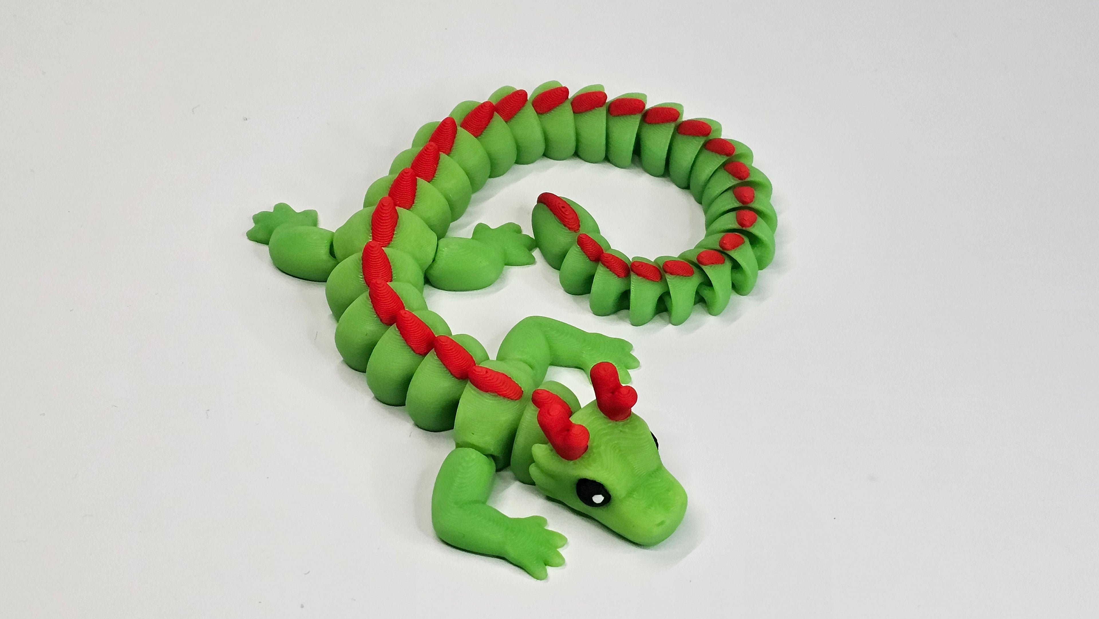 Farbwechsel Drache Grün