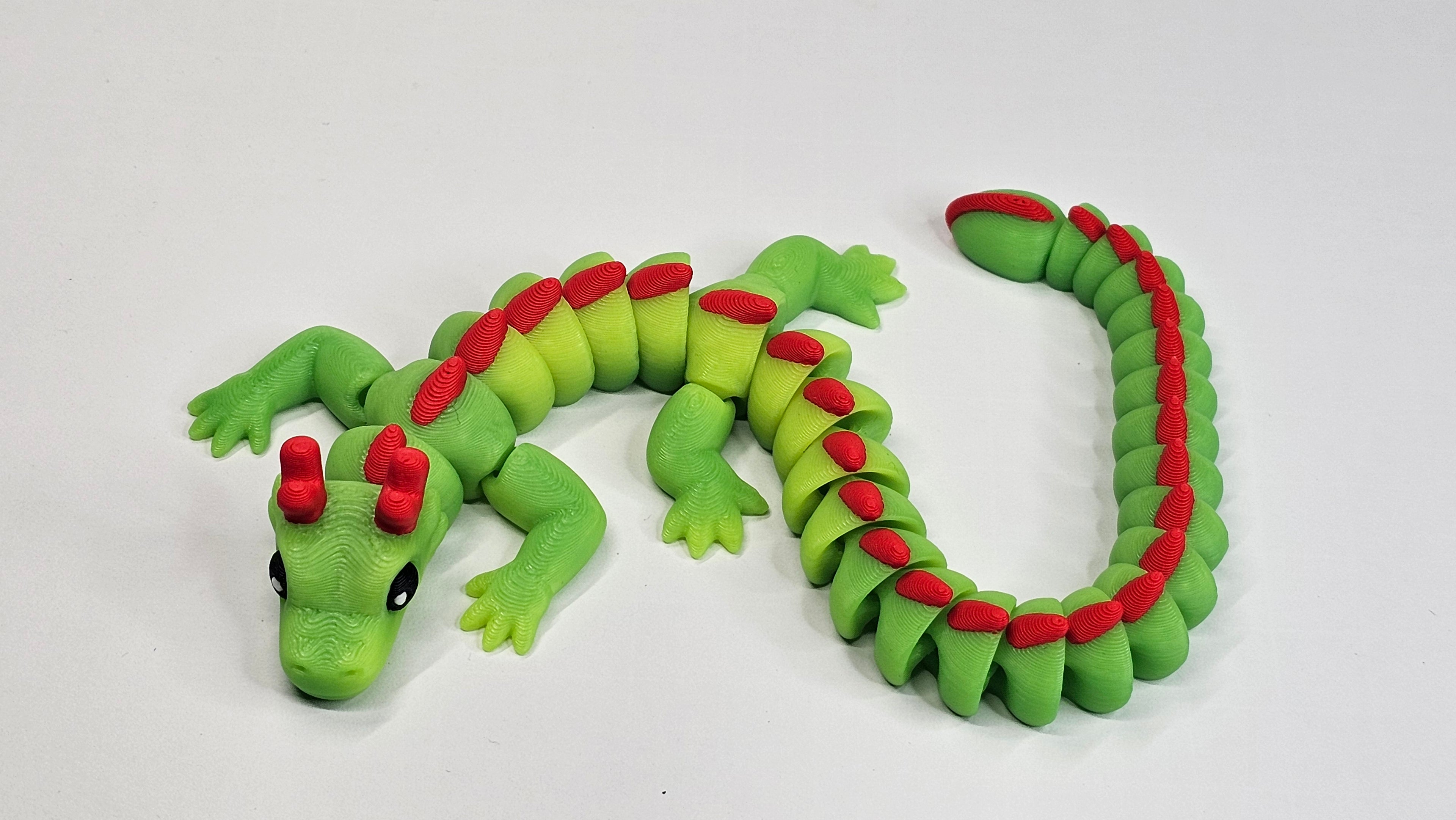 Farbwechsel Drache Grün