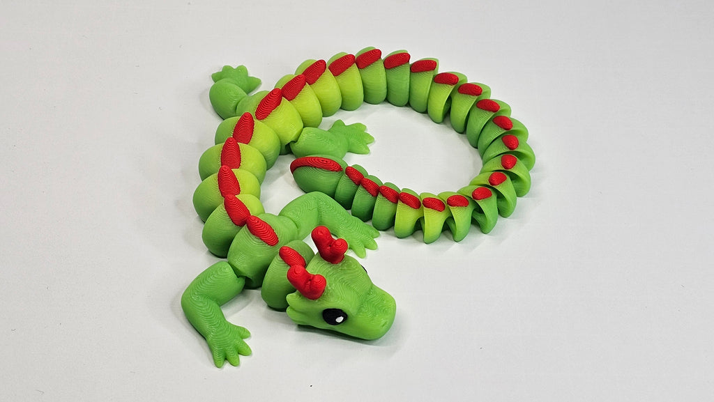 Farbwechsel Drache Grün