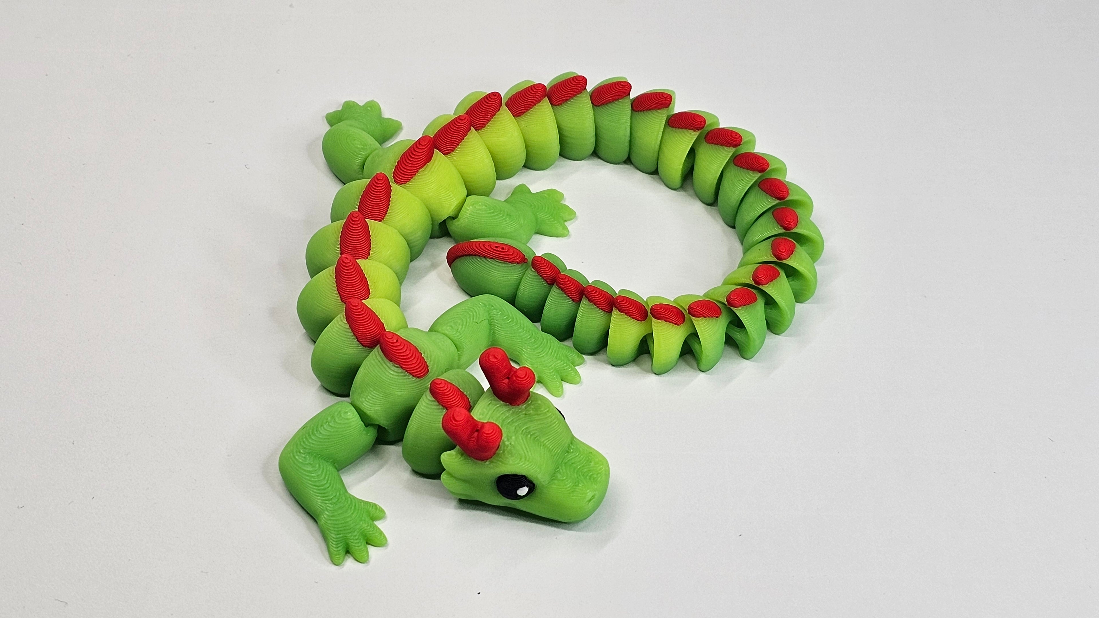 Farbwechsel Drache Grün