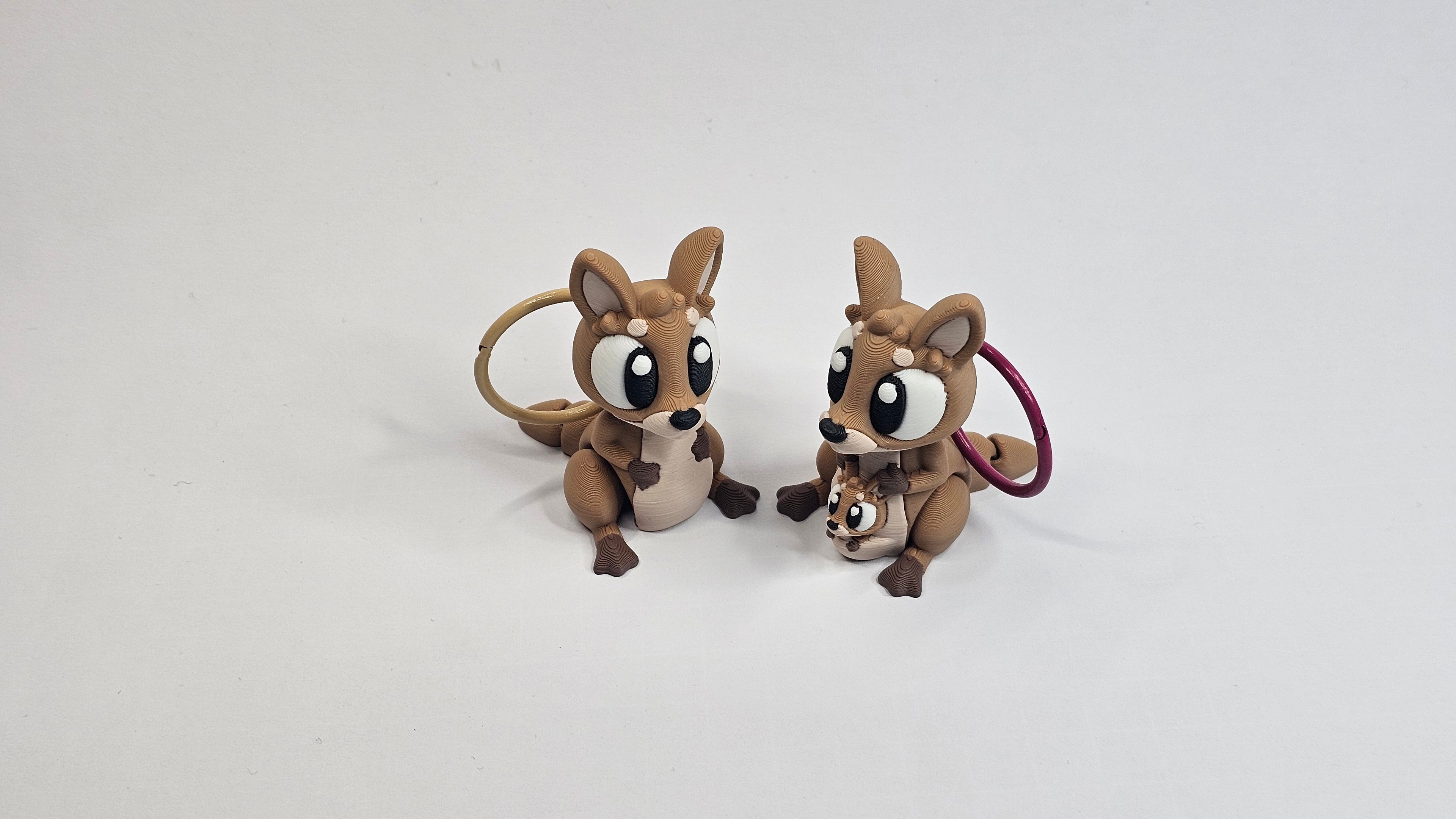 Schlüsselanhänger Känguru