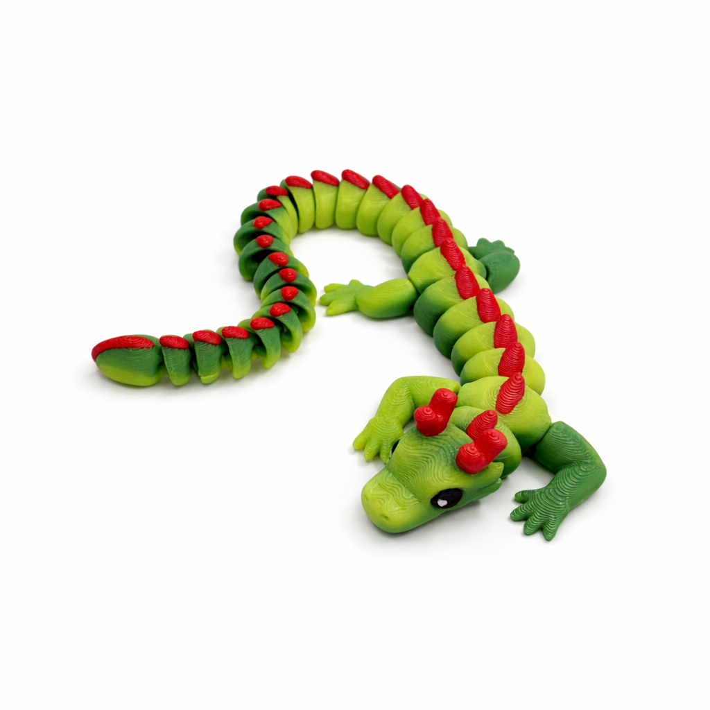 Color-changing dragon green