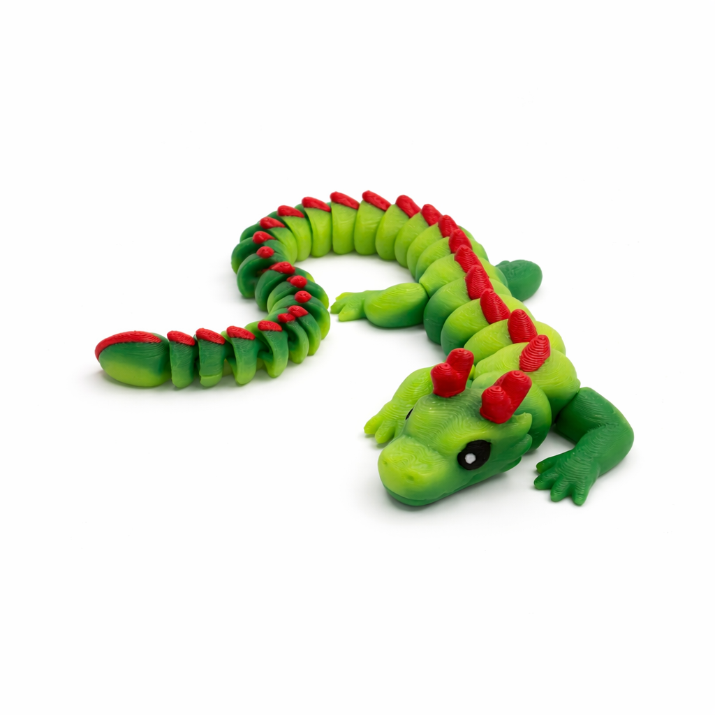 Color-changing dragon green