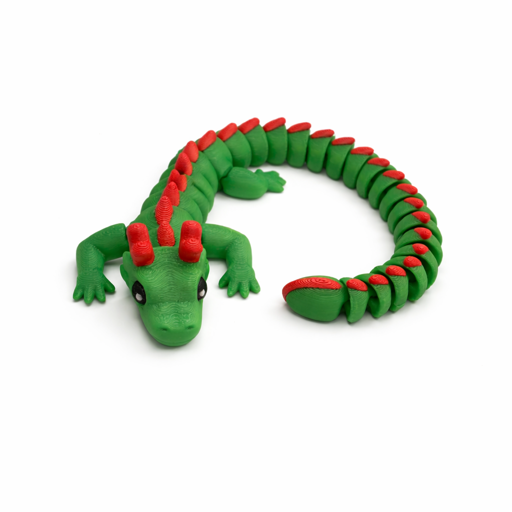 Color-changing dragon green