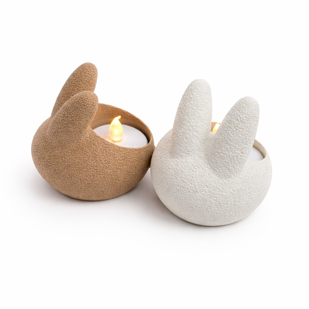 Teelichthalter "Hase"